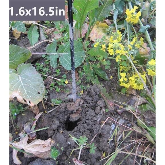 Garden Auger Drill Bit for Planting 1.6"x16.5"and 3.5"x16",Heavy Duty - Picture 6 of 8